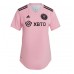 Camiseta Inter Miami Jordi Alba #18 Primera Equipación para mujer 2023-24 manga corta